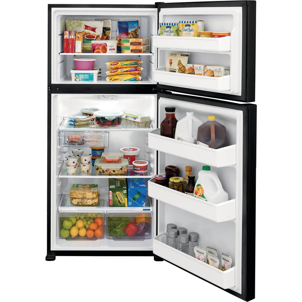 Frigidaire 18.3 cu. ft. Top Freezer Refrigerator in Black