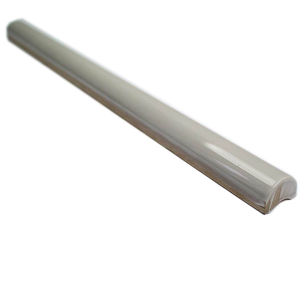 Catalina Gris 0.75 in. x 12 in. Polished Ceramic Wall Pencil Liner Tile price history on PriceWatchPro