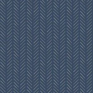 Pick-Up Sticks Blue Peel & Stick Repositionable Wallpaper Roll (Covers 34 Sq. Ft.)