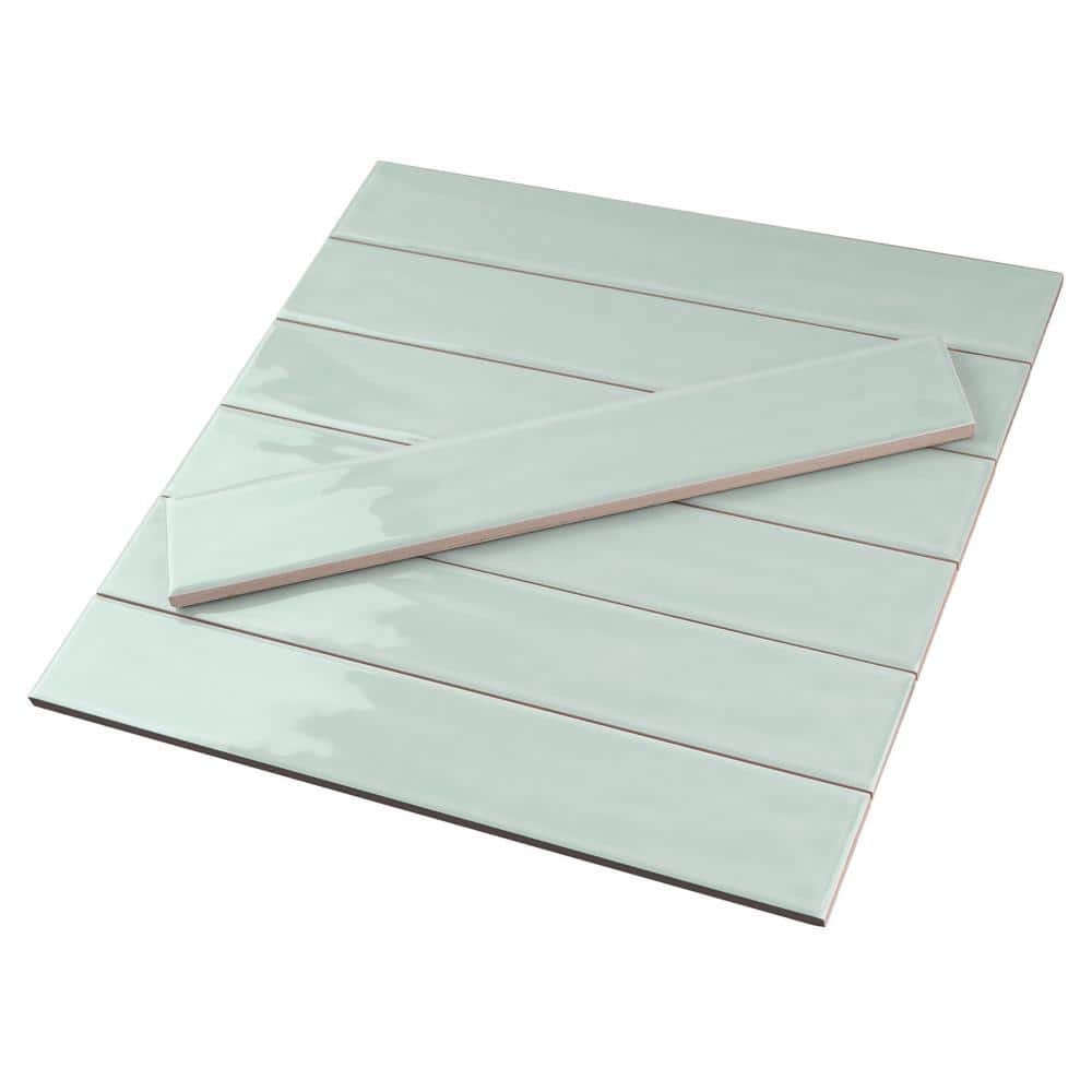 Fern Green 2x12 Polished Ceramic Subway Wall Tile