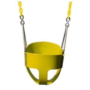 Full-Bucket Swing with Chain in Yellow