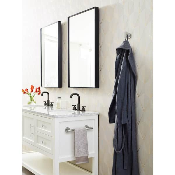 Arrondi 9 in. (229 mm) Wall Mounted Towel Bar in Polished Stainless Steel