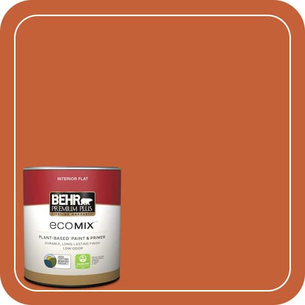 1 qt. #T18-02 Civara Flat EcoMix Plant-Based Interior Paint & Primer