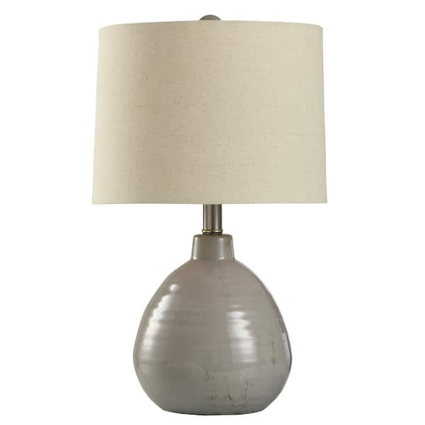 Reviews for StyleCraft Cameron - Ceramic Table Lamp - Coconut Milk ...