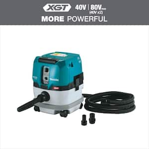 40V max XGT Brushless Cordless 2.1 Gallon HEPA Filter Dry Dust Extractor, AWS Capable, Tool Only