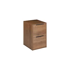 StyleWell Braxten Light Oak Brown Vertical File Cabinet with 2 Drawers  (15.6 in. W x 30 in. H) 06582AT - The Home Depot