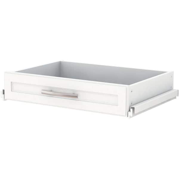 CLOSETS By LIBERTY 4.2126 in. H x 24 in. W White Wood Drawer