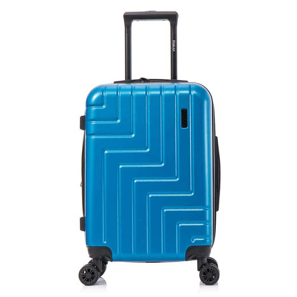 Zahav Light-Weight 20 in. Teal Hardside Spinner Luggage Roller Suitcase