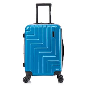 Zahav Light-Weight 20 in. Teal Hardside Spinner Luggage Roller Suitcase