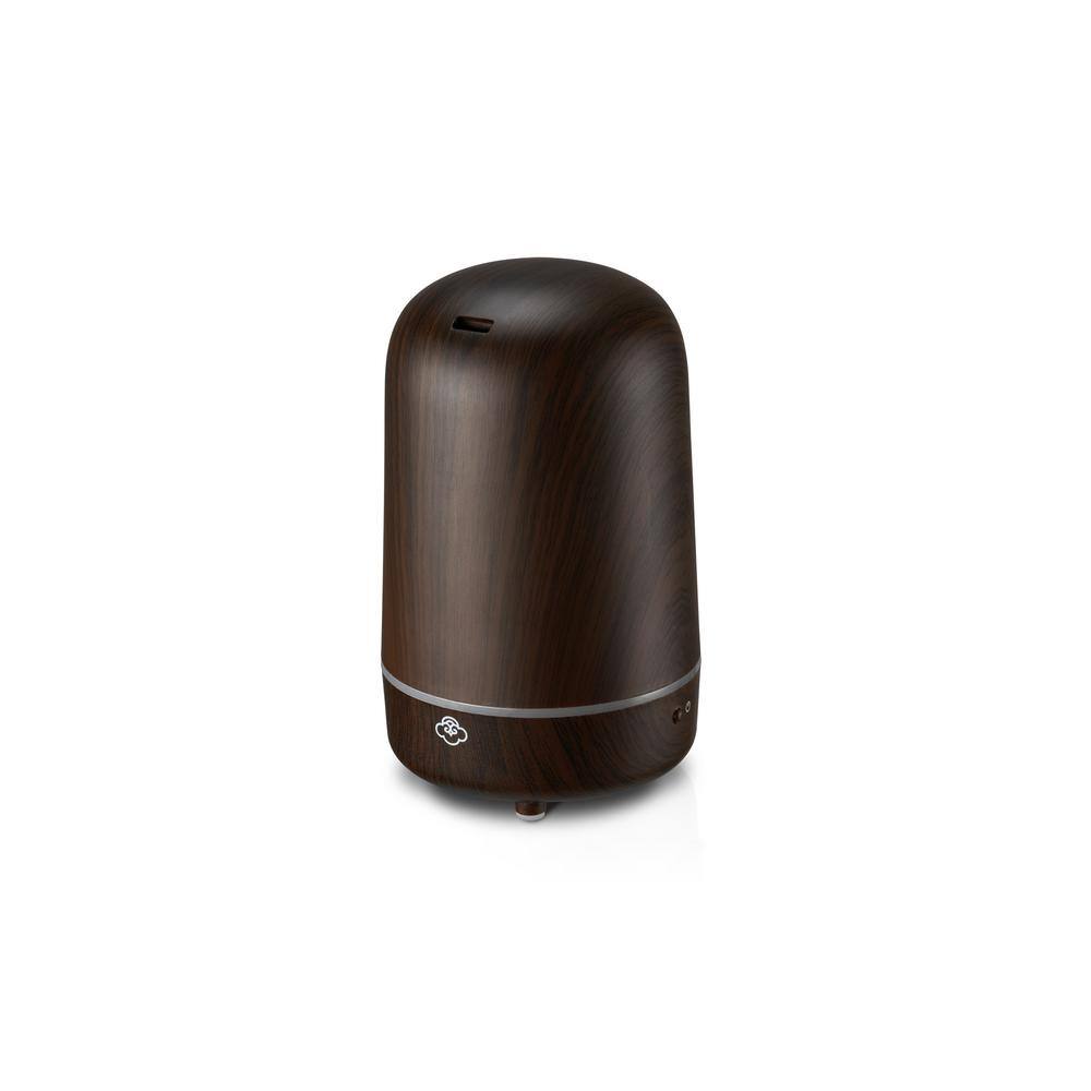 Lighthouse Dark Wood Ultrasonic Aromatherapy Diffuser