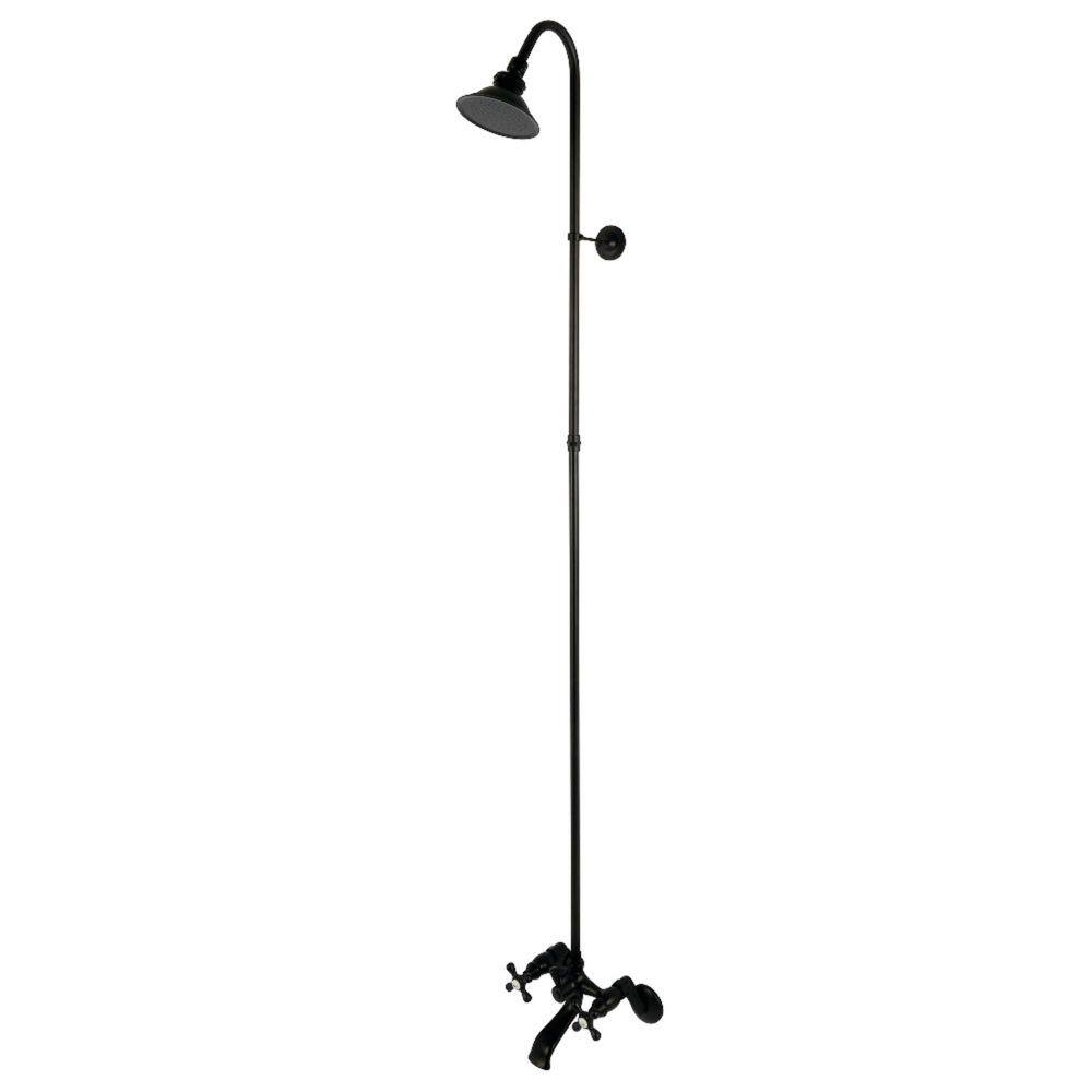 Vintage 3-Handle 1-Spray Shower Combo in Matte Black price history on PriceWatchPro