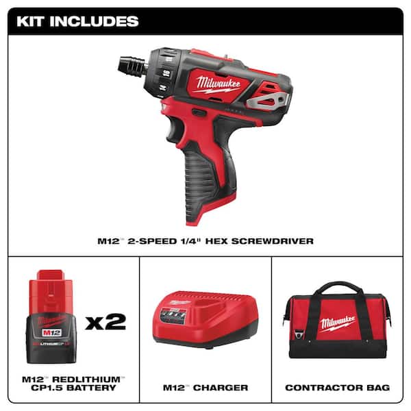 4V Cordless 1/4 in. Screwdriver with Integrated Flashlight Kit with 4  Insert Bits and Wall Charger