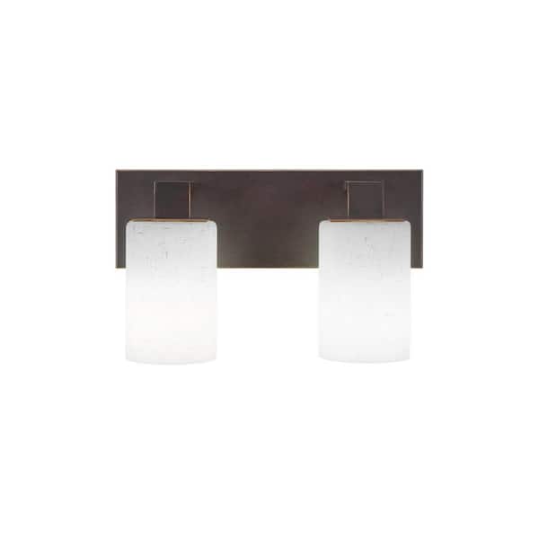Unbranded Aspen 5.5 in. 1-Light Dark Granite Vanity Light