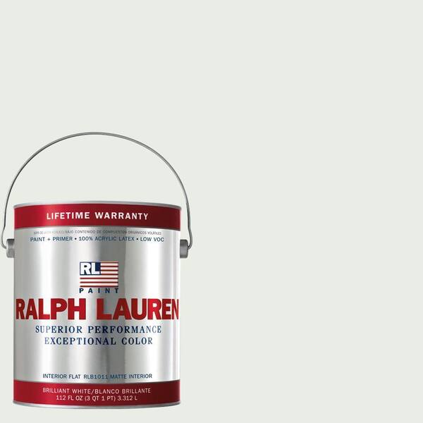 Ralph Lauren 1-gal. Polo Mallet White Flat Interior Paint