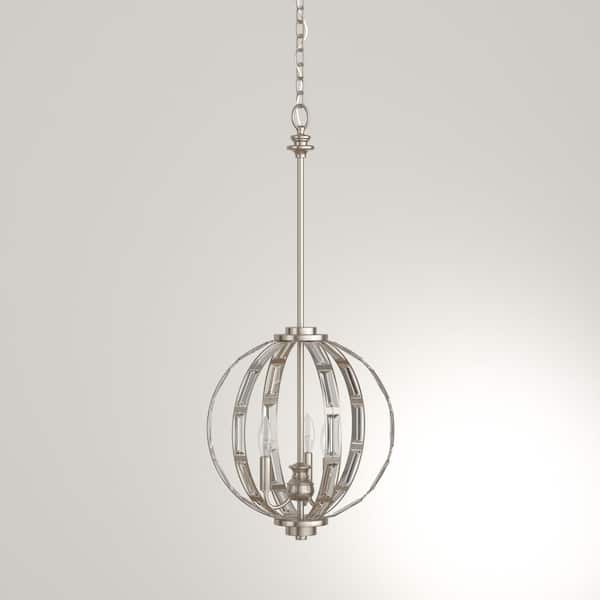 Monteaux Lighting 3 Light Antique Silver And Crystal Pendant Lsa 36301 Monteaux Lighting 3 Light Antique, Monteaux 16 Light Chandelier
