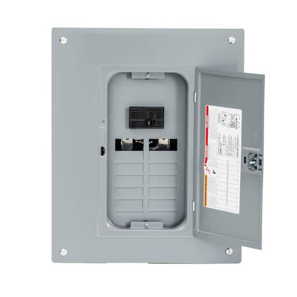 Square D Homeline 100 Amp 12Space 24Circuit Indoor Main Breaker Plug