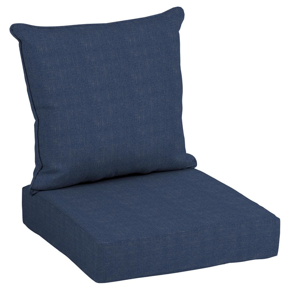 Hampton Bay Oak Cliff 24 x 24 Outdoor Lounge Chair