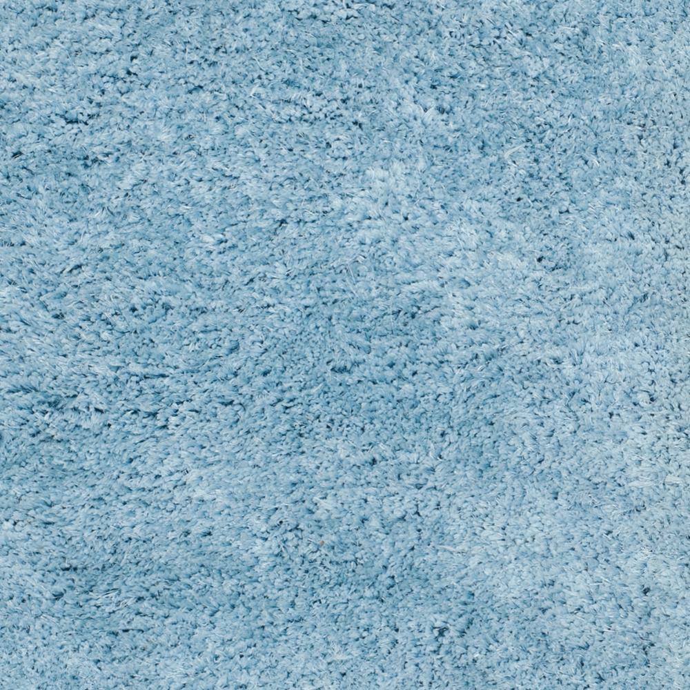 Light Blue 8' x 10' Handmade Tufted Shag Rug