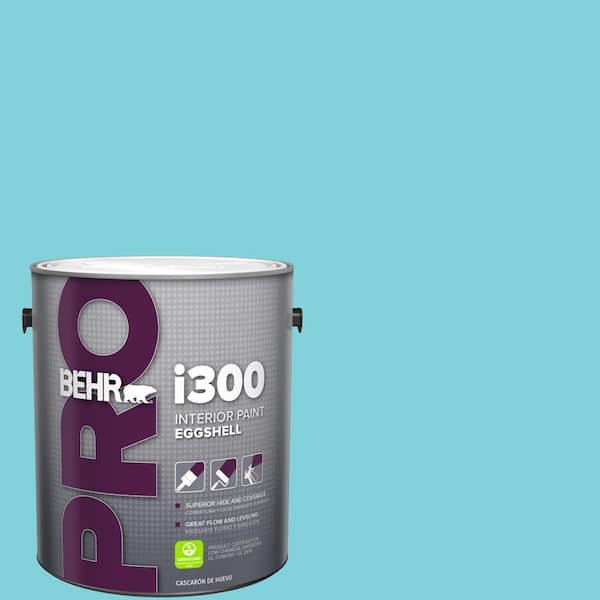 1 gal. #P470-3 Sea of Tranquility Eggshell Interior Paint