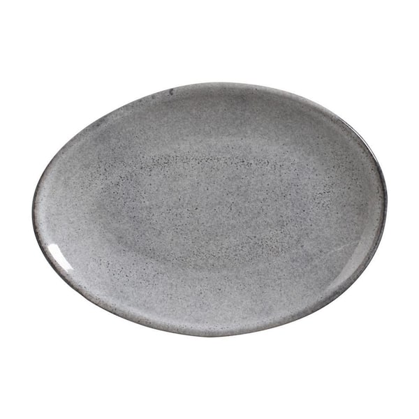 Dust Oval Dessert Plate Organic (Set of 6)
