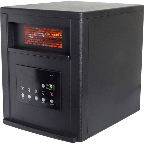 Lifesmart 1500-watt Electric 6-Element Infrared Heater with Front Intake  Vent HT1269 - The Home Depot