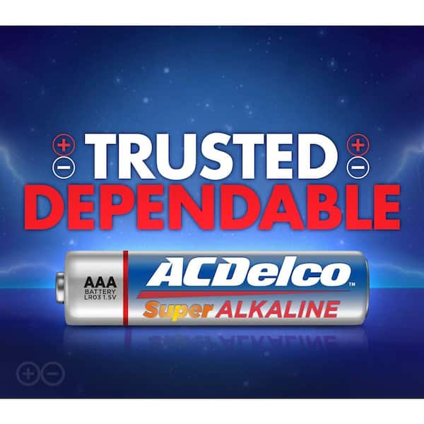 ACDelco Super Alkaline AA Battery (48-Pack) AC273 - The Home Depot