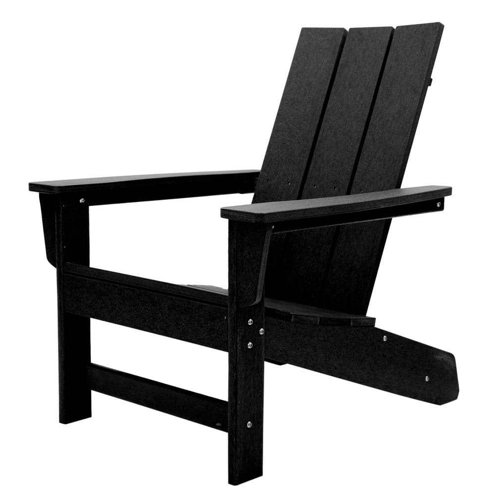 Black Plastic Outdoor Adirondack Chair For Backyard WT2020HAI The   Plastic Adirondack Chairs Wt2020hai 64 1000 