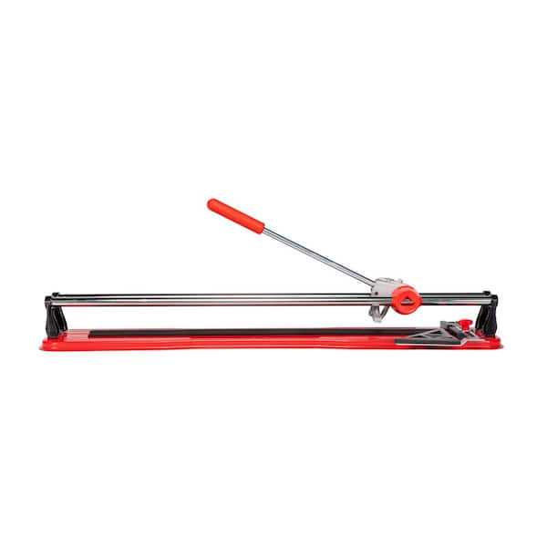 Practic 61 Plus-24 in. Tile Cutter with Tungsten Carbide Blade and Roller Guide