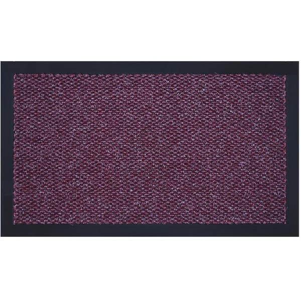 Calloway Mills Teton Residential Commercial Mat Burgundy 36 in. x 96 in.