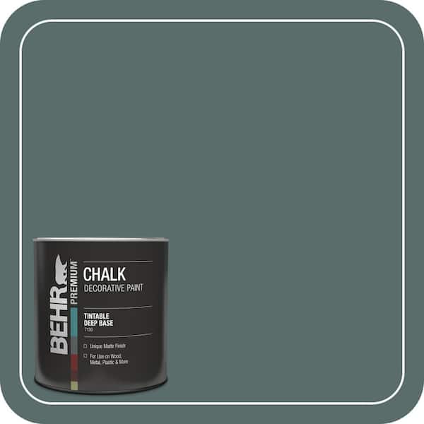 BEHR PREMIUM 1 qt. #N470-5 Norwegian Blue Interior Chalk