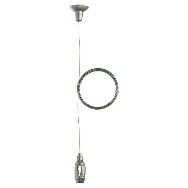 Generation Lighting Ambiance Antique Brushed Nickel Contemporary Track Lighting with Rail Cable Support