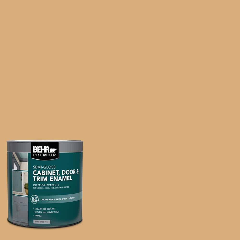 1 qt. #PPU6-05 Cork Semi-Gloss Enamel Interior/Exterior Cabinet, Door & Trim Paint price history on PriceWatchPro