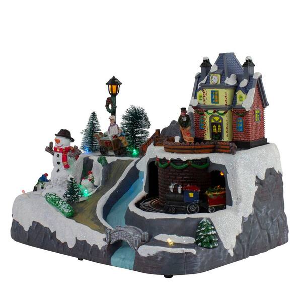 Northlight 8.5 in. H x 10 ft. W LED Lighted and Animated