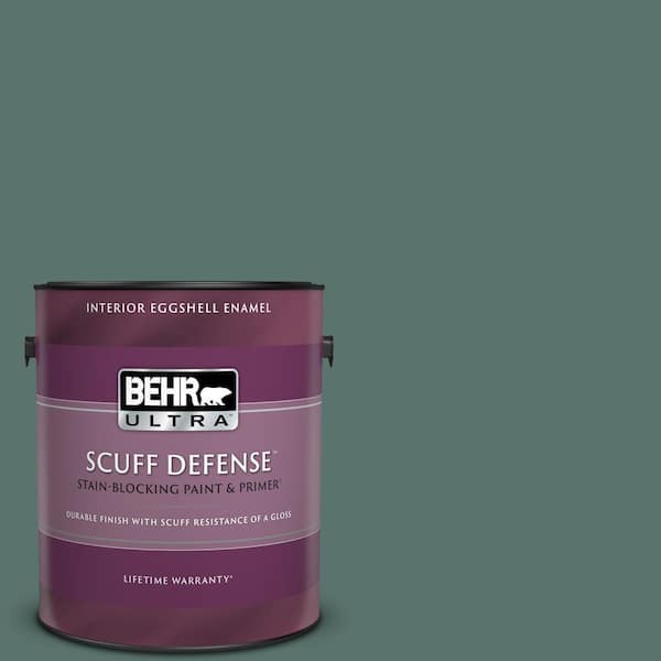 BEHR ULTRA 1 gal. Home Decorators Collection #HDC-WR16-04 Noble Fir Extra Durable Eggshell Enamel Interior Paint & Primer