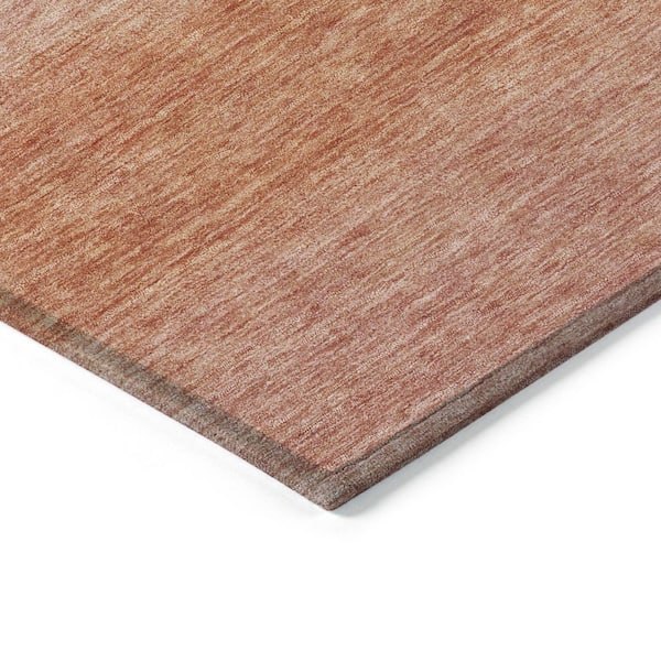 Chantille Machine Washable Indoor/Outdoor Abstract ACN1733 Terracotta 8 ft. x 10 ft. Area Rug