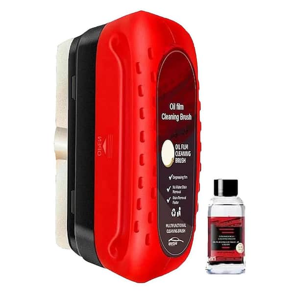 Automotive Oil Film Cleaning Brush for Car Windows, Clear Vision Glass Cleaner, Windshield Cleaner, Anti-Rain Fog Brush