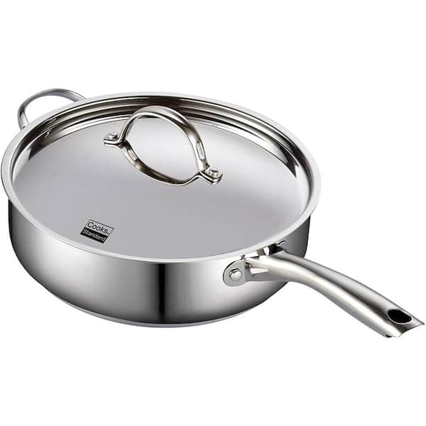 Authentic kitchen Non-Stick Ceramic 11 4.2-qt Saute Pan / Deep