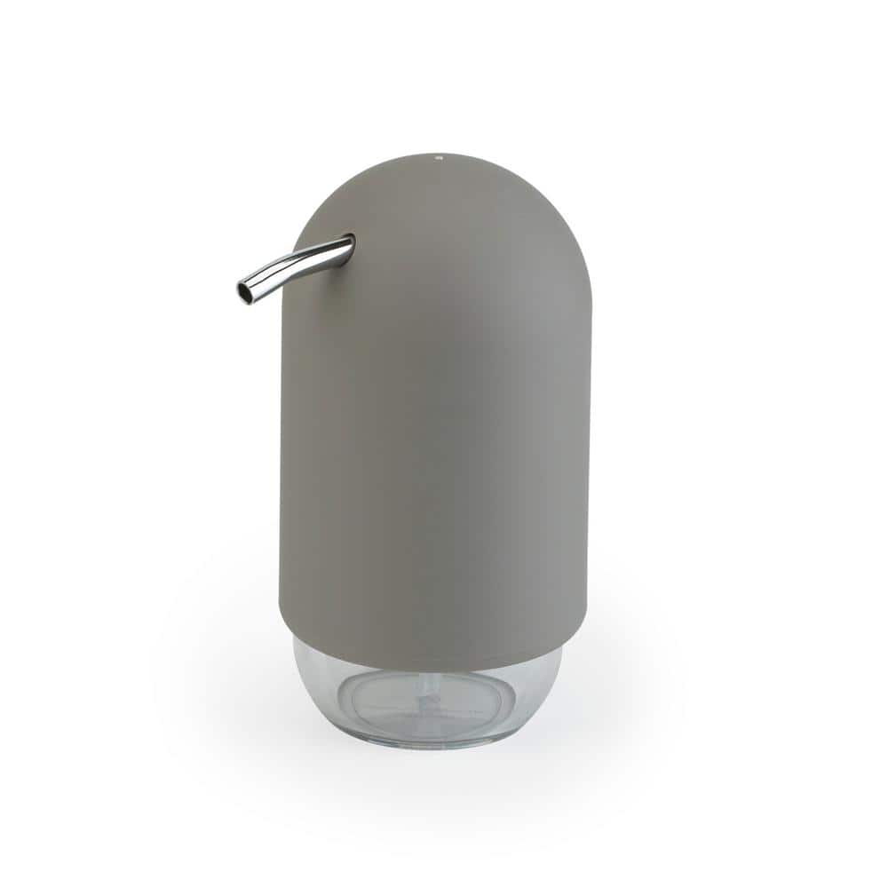 Gray Soft-Touch Modern Automatic Soap Dispenser