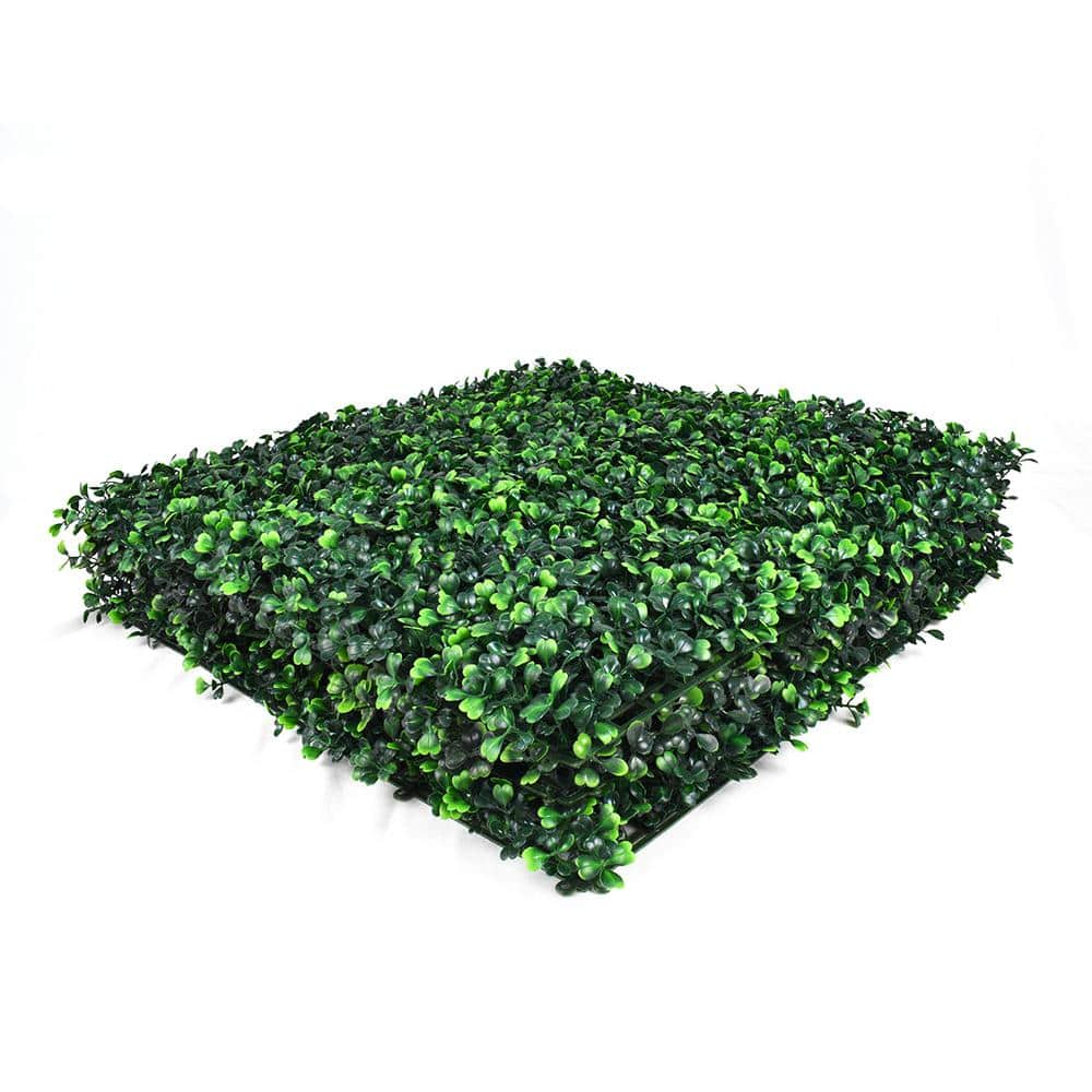 Hwt In H X In W Pcs Artificial Boxwood Panels Boxwood Hedge