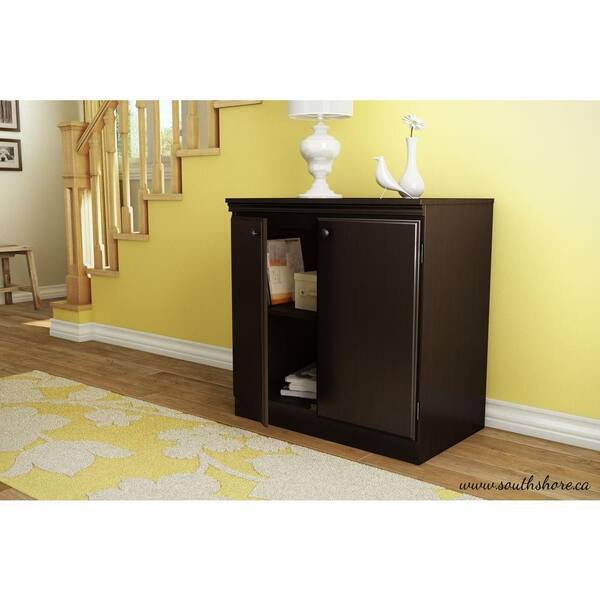 South Shore Morgan Chocolate Storage Cabinet