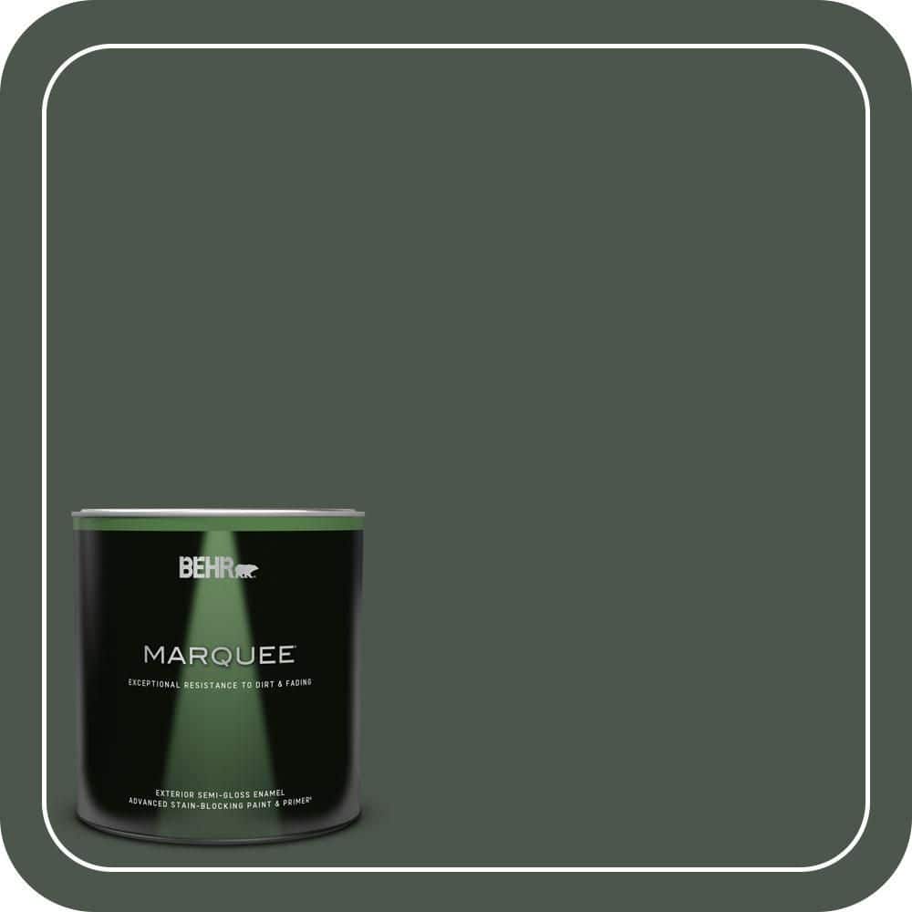 1 qt. #PMD-66 Deep Evergreen Semi-Gloss Enamel Exterior Paint & Primer price history on PriceWatchPro