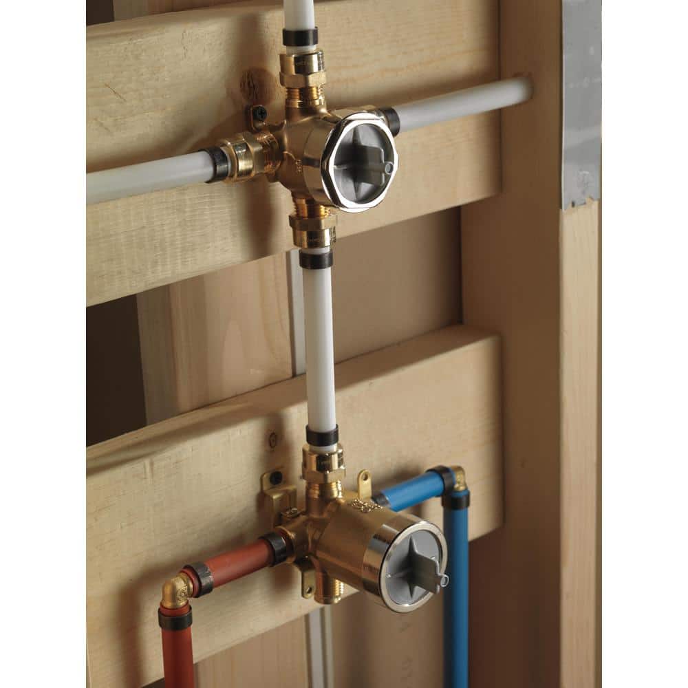 Delta Brass 3- and 6-Setting Diverter Rough-In Kit