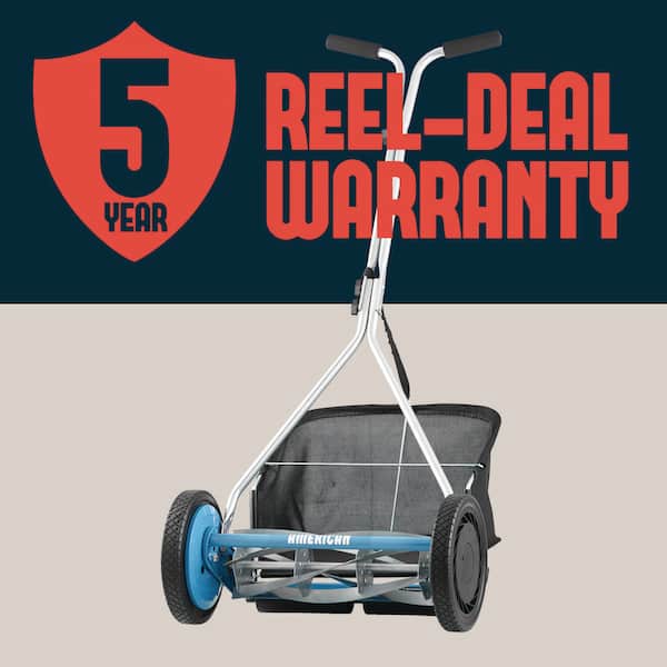American Lawn Mower Company 16 in. 5-Blade Manual Walk Behind Reel