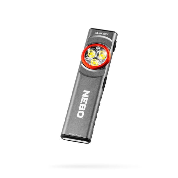 Slim 250 Lumens Rechargeable Battery LED Pocket Light