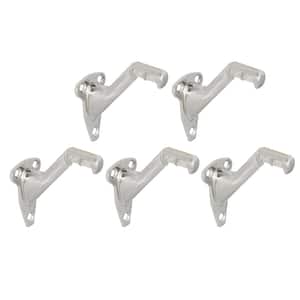 Satin Nickel Standard Handrail Bracket (5-Pack)