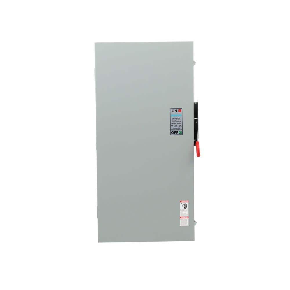 General Duty 600 Amp 240-Volt 3-Pole Indoor Fusible Safety Switch price history on PriceWatchPro