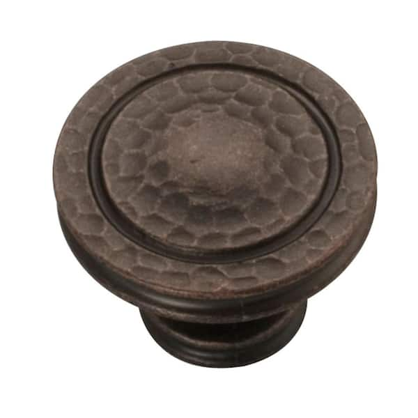 HICKORY HARDWARE Mountain Lodge 1-3/8 in. Dark Antique Copper Cabinet Knob