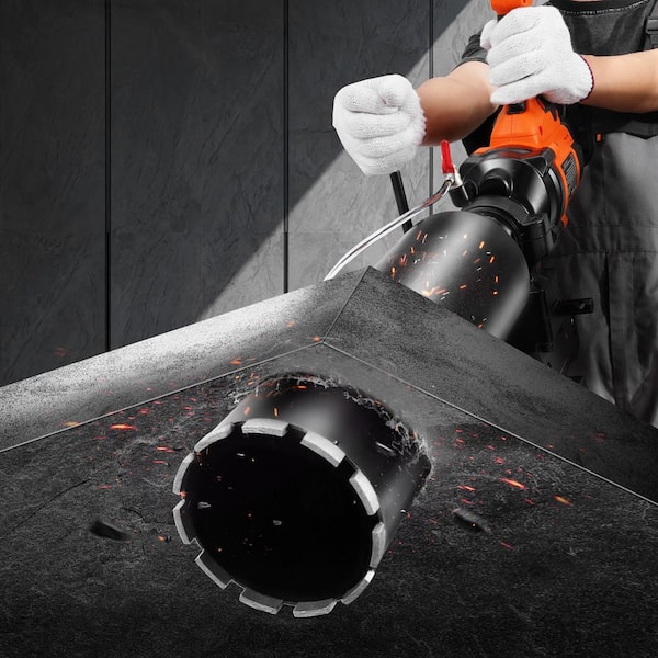 VEVOR Core Drill Machine, 0.8-6.3 in. Drilling Diameter Handheld