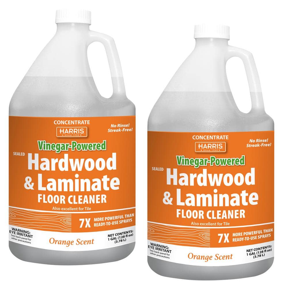 Harris 128 oz. VinegarPowered Hardwood and Laminate Floor Cleaner with