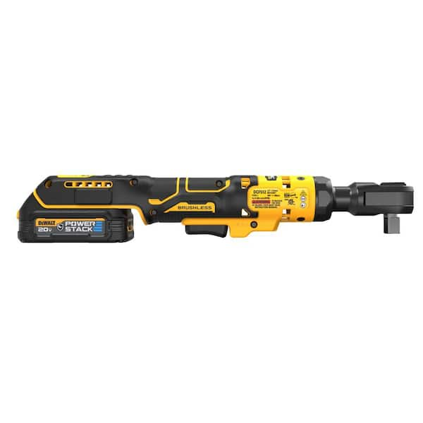 DEWALT 20 Volt MAX Lithium Ion Cordless 1 2 in. Ratchet DCF512GE1